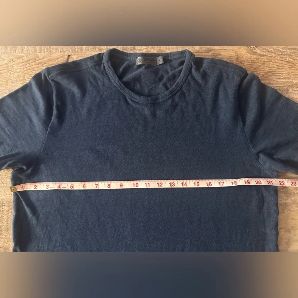 G/FORE Short Sleeve Crew Neck T-Shirt in Navy Blue Size Large